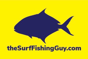COOL POMPANO SURF FLAG 12"X18" SINGLE SIDED
