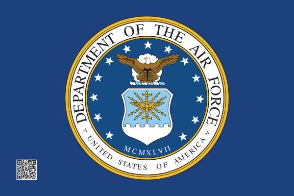 AIRFORCE FLAG 2'x3' SINGLE SIDED