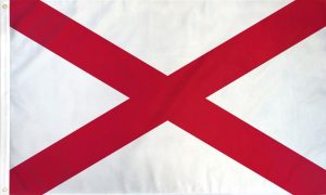 ALABAMA AND US FLAG - 2' X 3' (You get both Flags for $25)