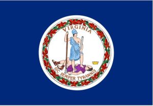 VIRGINIA AND US FLAG - 2' X 3' (You get both Flags for $25)