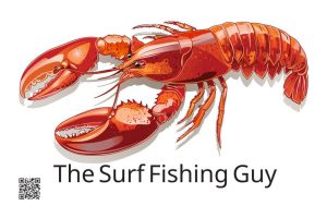 LOBSTER FLAG 2'x3' SINGLE SIDED