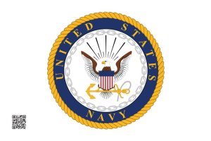 NAVY FLAG 12"X18" DOUBLE SIDED FLAG