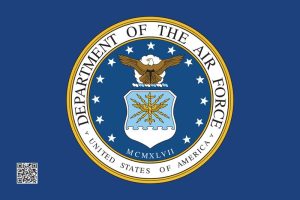 AIRFORCE FLAG 12"X18" DOUBLE SIDED FLAG