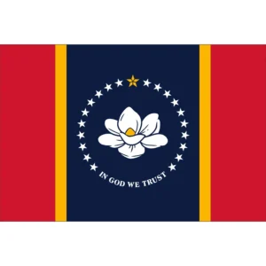 MISSISSIPPI FLAG 2' X 3'