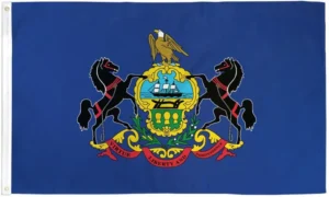 PENNSYLVANIA FLAG 2' X 3'