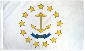 RHODE ISLAND FLAG 2' X 3'