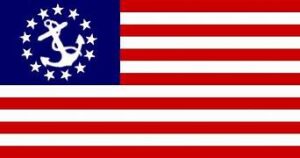 U.S. YACHT ENSIGN FLAG - MARINE READY