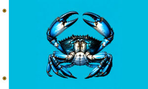 Blue Crab Flag