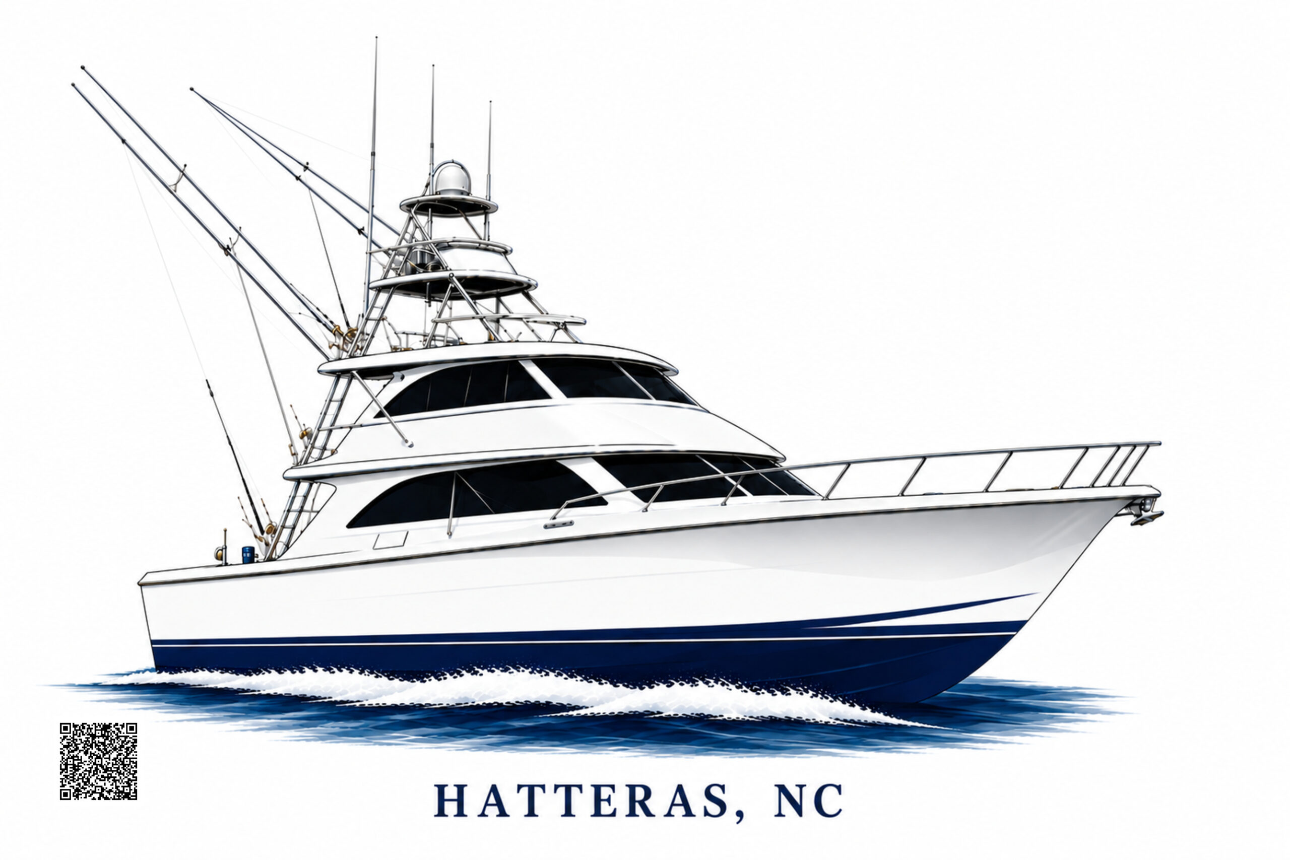 Hatteras Sportfishing Flag - Image 2
