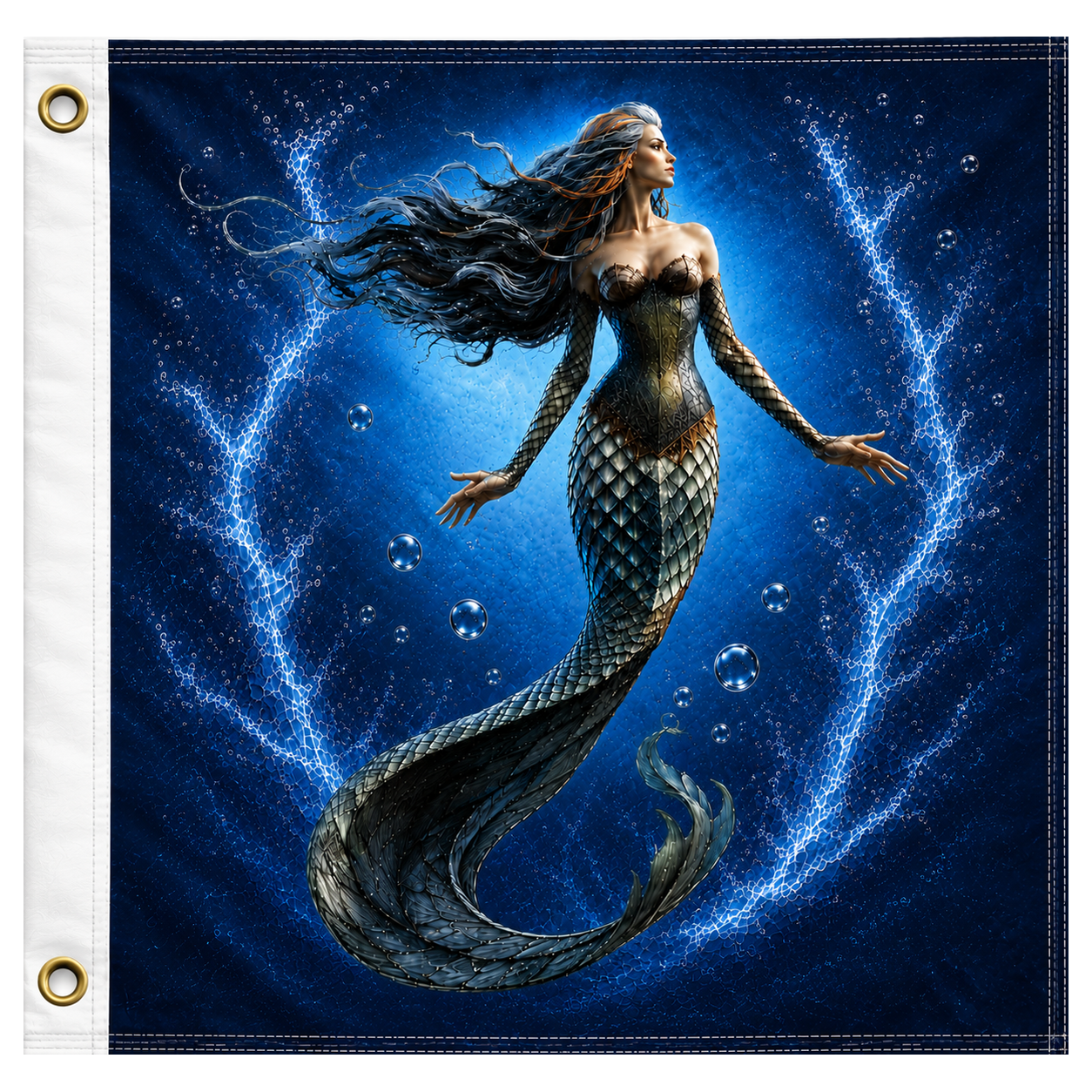 Mystic Mermaid Flag - Image 2