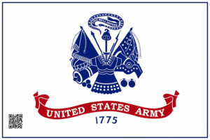 ARMY FLAG 12"X18" DOUBLE SIDED FLAG