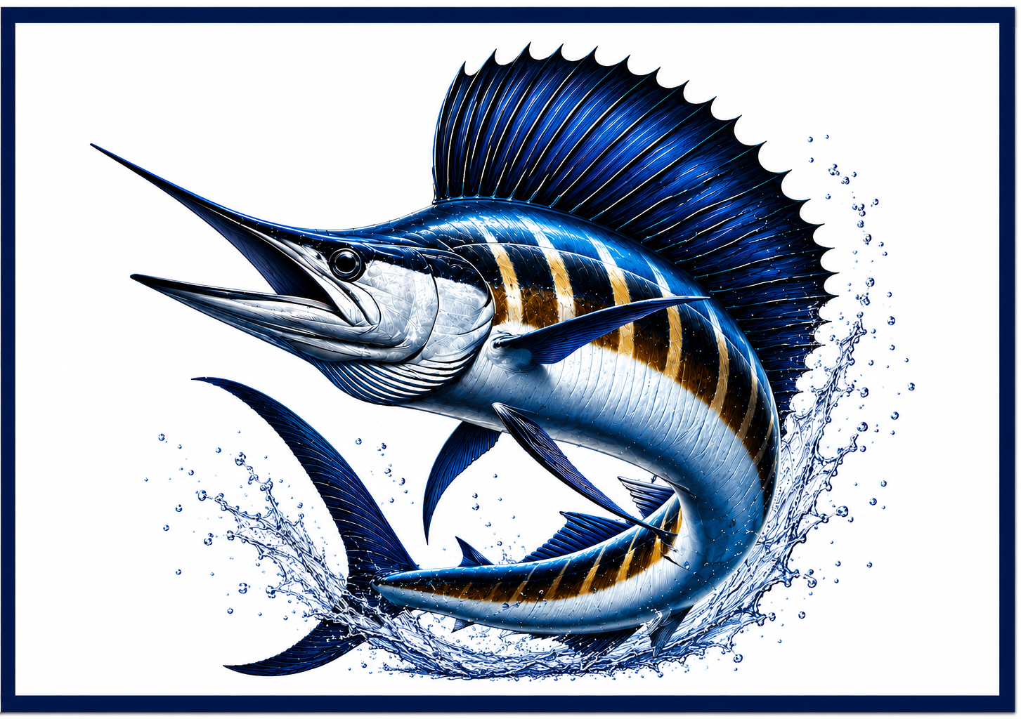 BLUE MARLIN OFFSHORE FLAG