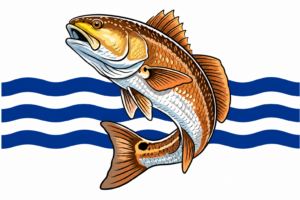 REDFISH RISING FLAG