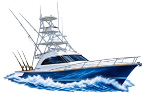 HATTERAS, NC SPORTFISHER FLAG