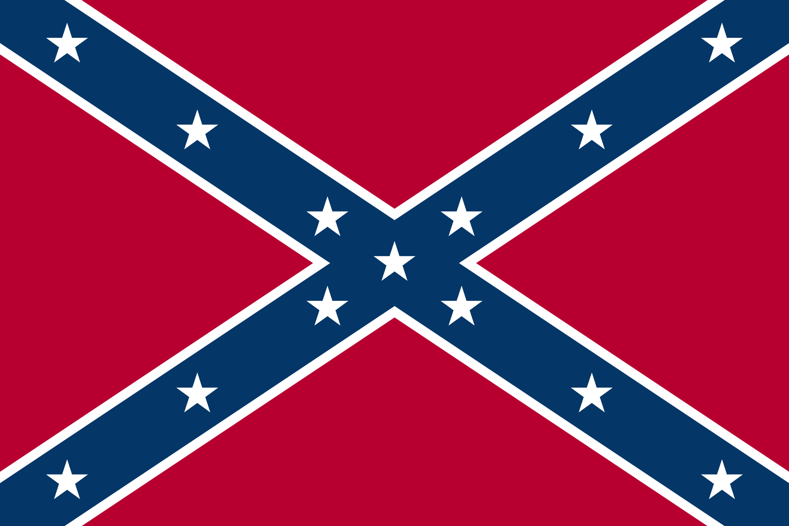 SOUTHERN CROSS BATTLE FLAG